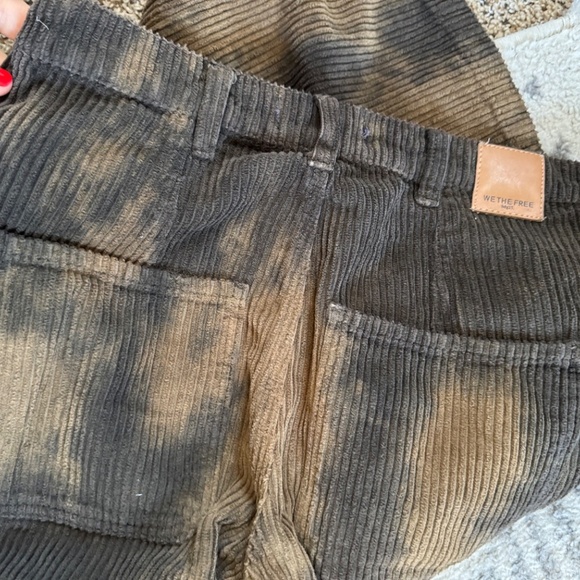 We the free distressed corduroy - Picture 3 of 4